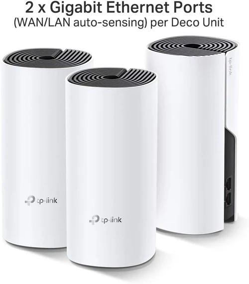 TP-Link Deco M4 AC1200 Whole Home Mesh Wi-Fi System (3 Pack) - TL-DECO M4 - Image 2